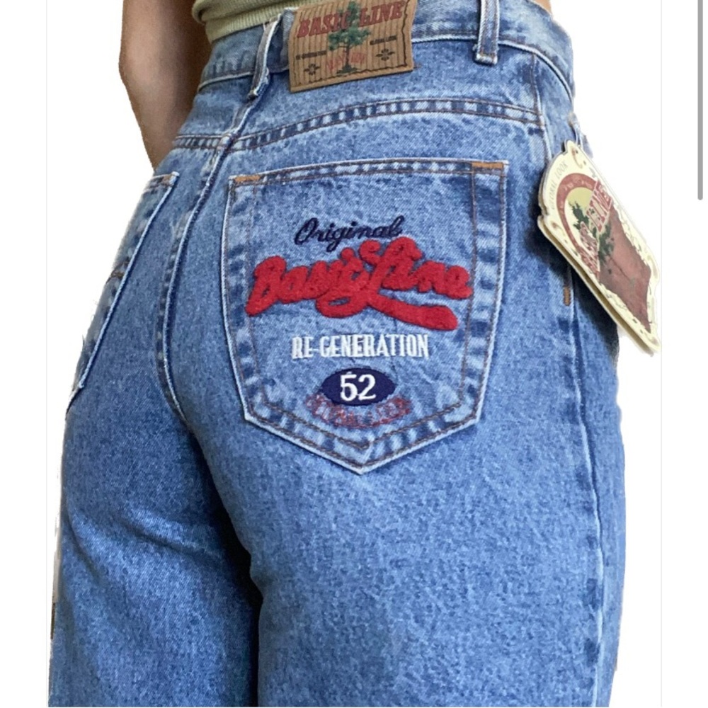 Embroided Vintage Jeans